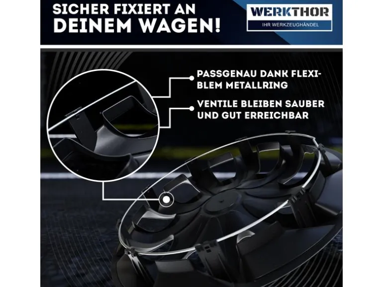 Werkthor Radzierblende 4er Set 16 "