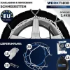 Werkthor Stahlschneekette WT 110 2er Set