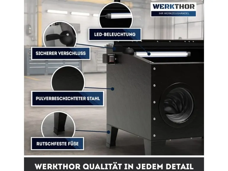 Werkthor Werkthor Sandstrahlkabine 90 Liter
