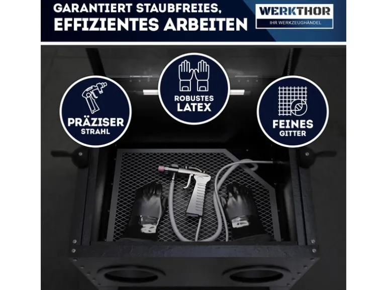 Werkthor Werkthor Sandstrahlkabine 90 Liter