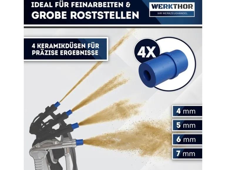 Werkthor Werkthor Sandstrahlkabine 90 Liter