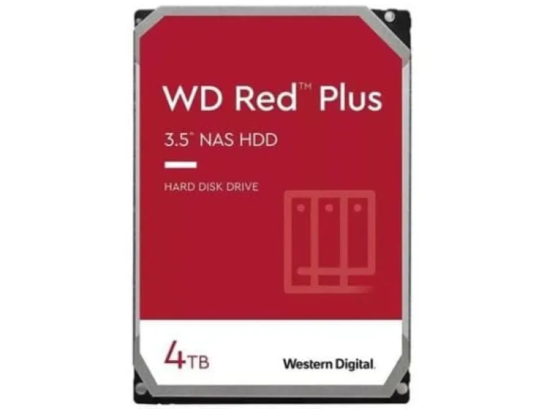 Western Digital Harddisk WD Red Plus 3.5" SATA 4 TB