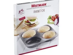 Westmark 4er Burger Brötchen Backform Big, 28 x 28 cm