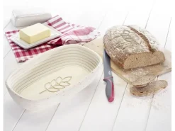 Westmark Set Gärkorb oval mit Bezug mit Ähre 34 x 20.5 x 8cm