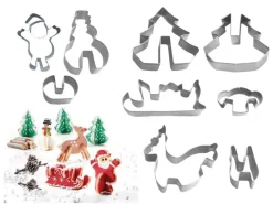 Westmark 9-tlg. 3D Set Santa Claus is coming Ausstechformen