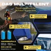 Where tomorrow Drei Personenzelt Pop-Up - Blau
