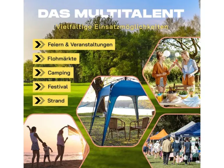 Where tomorrow Pavillon Pop Up - Schwarz
