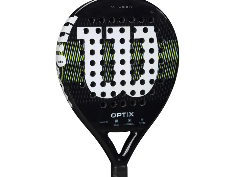 Wilson Padelracket Optix V1 Schwarz