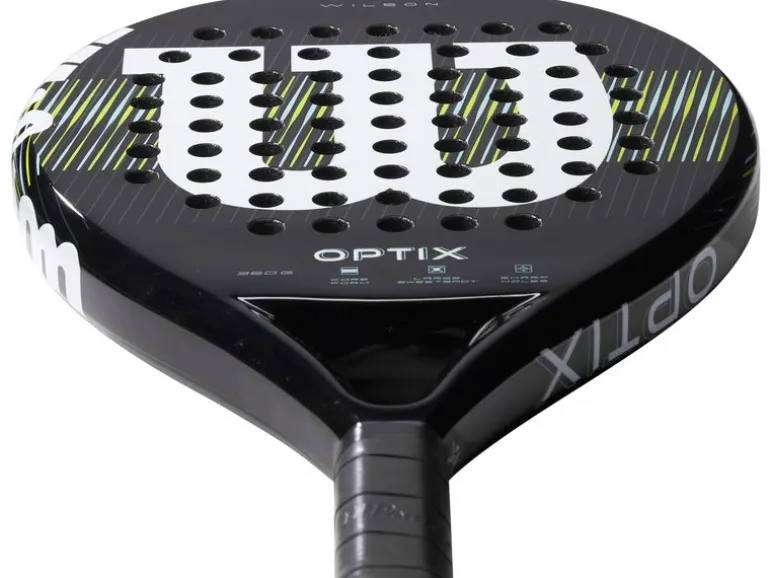 Wilson Padelracket Optix V1 Schwarz