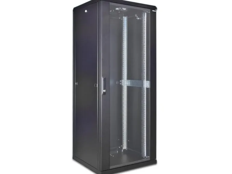 Wirewin Netzwerkschrank CAB 600X600X22U BL 22HE / Schwarz