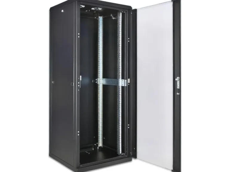 Wirewin Netzwerkschrank CAB 600X600X22U BL 22HE / Schwarz