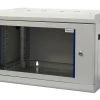 Wirewin Wandschrank 600X600X6U Pro 3rd Gen 19" / 6HE / Grau
