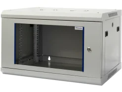 Wirewin Wandschrank 600X600X6U Pro 3rd Gen 19" / 6HE / Grau