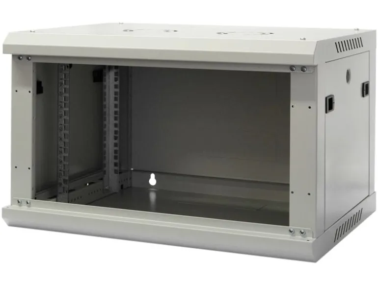 Wirewin Wandschrank 600X600X6U Pro 3rd Gen 19" / 6HE / Grau