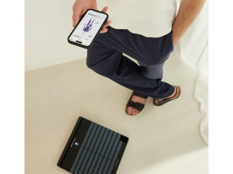 Withings Körperanalysewaage Body Scan Schwarz