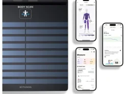 Withings Körperanalysewaage Body Scan Schwarz