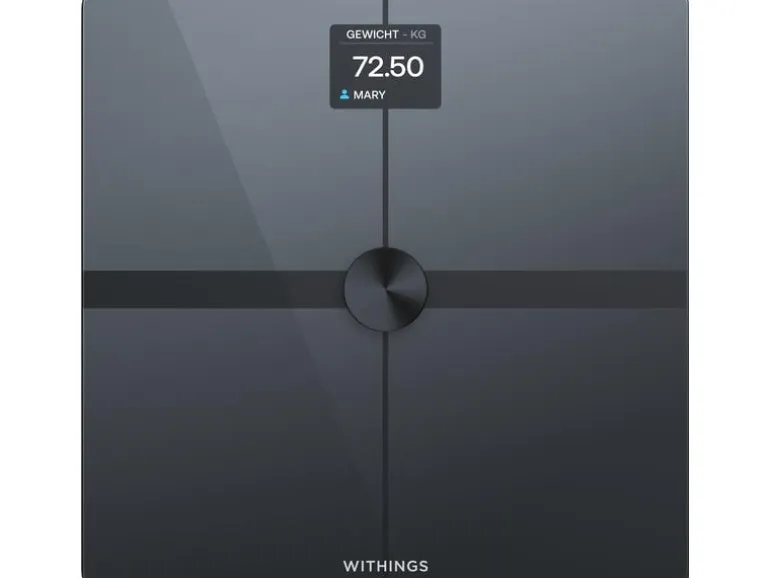Withings Körperanalysewaage Body Smart Schwarz