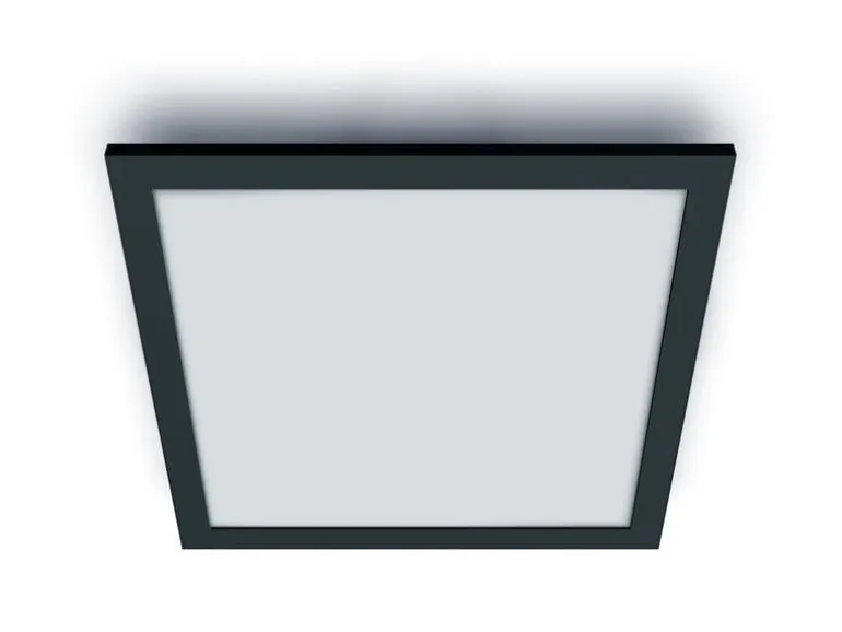 WiZ Panel Tunable White Deckenleuchte Schwarz 3400 lm