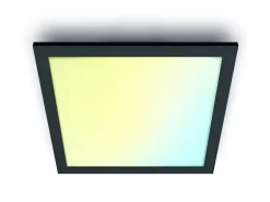 WiZ Panel Tunable White Deckenleuchte Schwarz 3400 lm