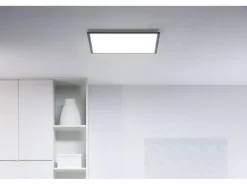 WiZ Panel Tunable White Deckenleuchte Schwarz 3400 lm