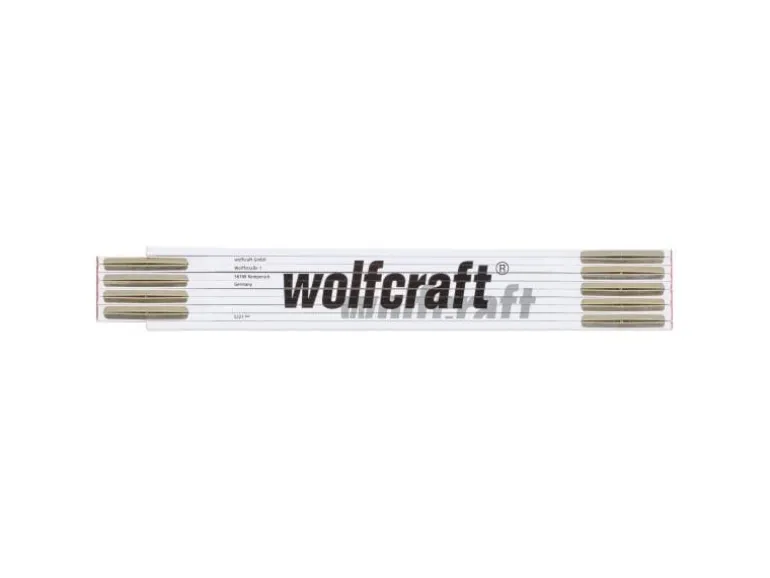 Wolfcraft Doppelmeter 2 m Holz