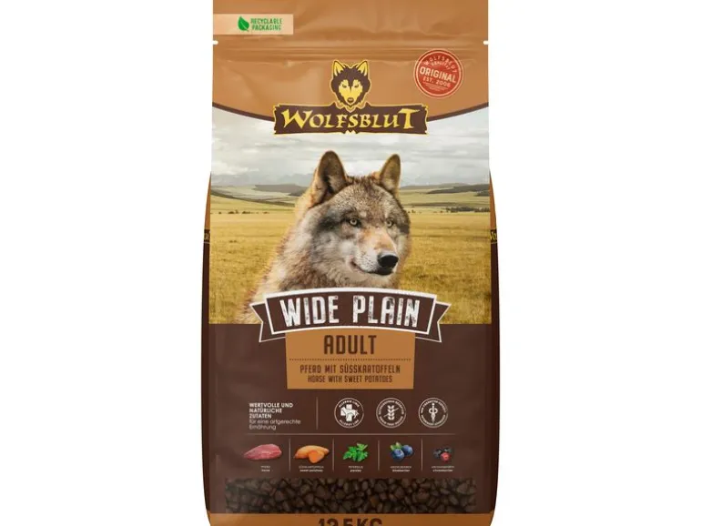 Wolfsblut Trockenfutter Dog Wide Plain Adult, 12.5 kg