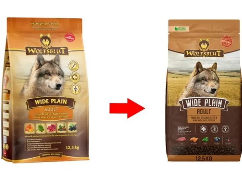Wolfsblut Trockenfutter Dog Wide Plain Adult, 12.5 kg