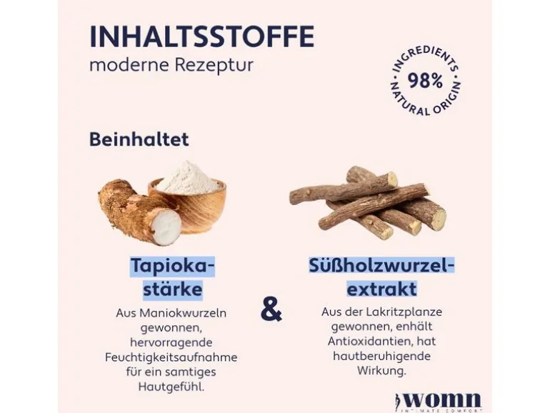 Womn Körperpuder flüssig Dry and Fresh 50 ml