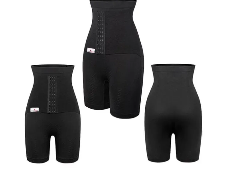WonderMom Postpartum Belly Binder Shorts Gr. M, Schwarz