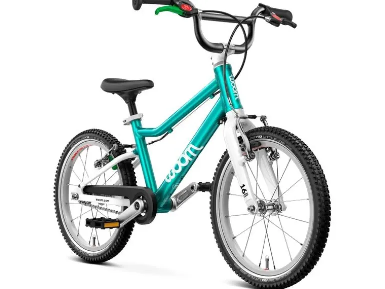 woom Kinderfahrrad GO 3, 16", metallic petrol