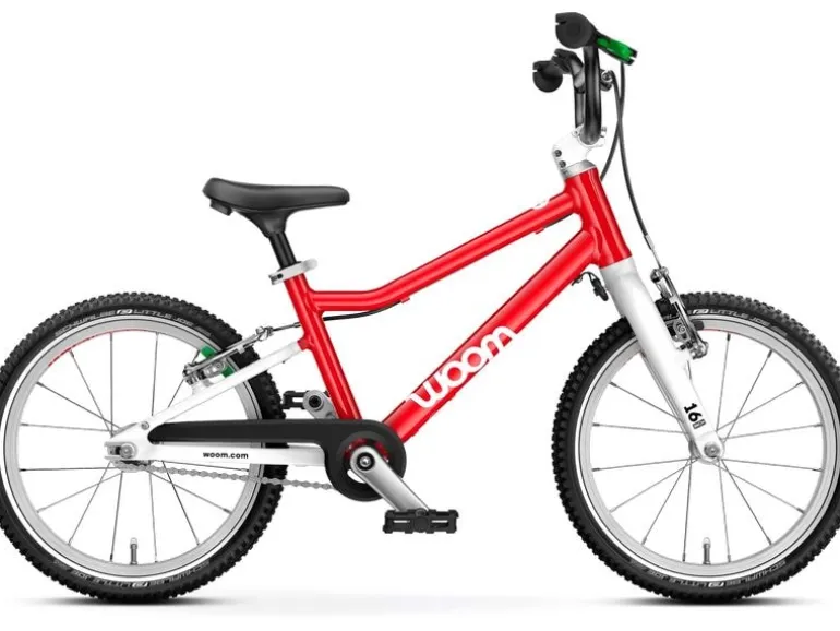 woom Kinderfahrrad GO 3, 16", red