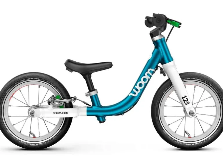 woom Laufrad GO 1, 12", metallic blue