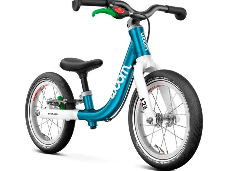 woom Laufrad GO 1, 12", metallic blue