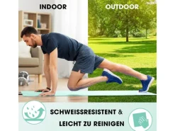 World Fitness Fitnessmatte Jivan 183 cm x 61 cm, Türkis