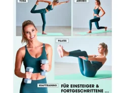 World Fitness Fitnessmatte Jivan 183 cm x 61 cm, Türkis