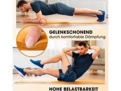 World Fitness Fitnessmatte Jivan 183 cm x 61 cm, Orange