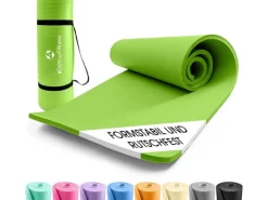 World Fitness Fitnessmatte Yamuna 183 cm x 61 cm, Grün