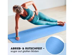 World Fitness Fitnessmatte Yamuna 183 cm x 61 cm, Blau