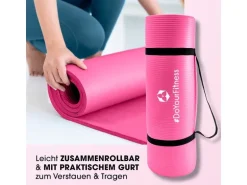 World Fitness Fitnessmatte Yamuna 183 cm x 61 cm, Pink