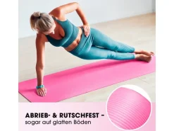 World Fitness Fitnessmatte Yamuna 183 cm x 61 cm, Pink