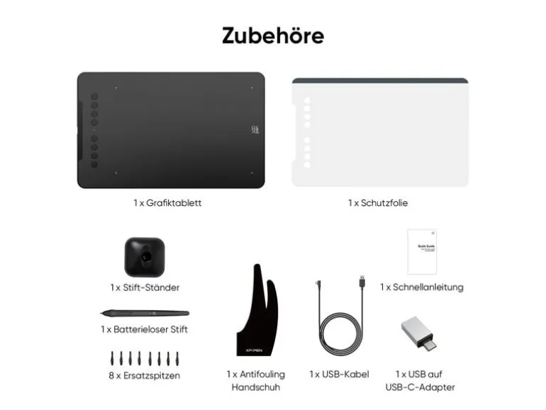 XP-PEN Grafiktablet Deco 01 V3