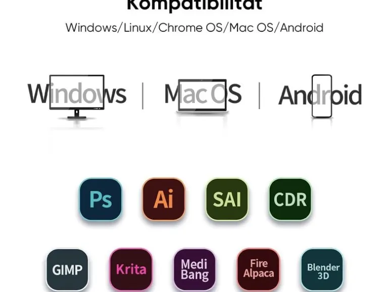 XP-PEN Grafiktablet Deco 01 V3
