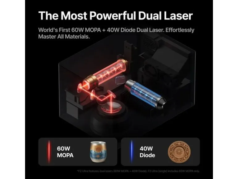 X-Tool xTool F2 Ultra MOPA Lasergravierer