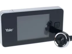 Yale Digitaler Türspion YY45 3.2" Display Silber