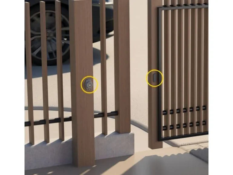 Yale Positionssensor und Magnet für Smart Gate Opener