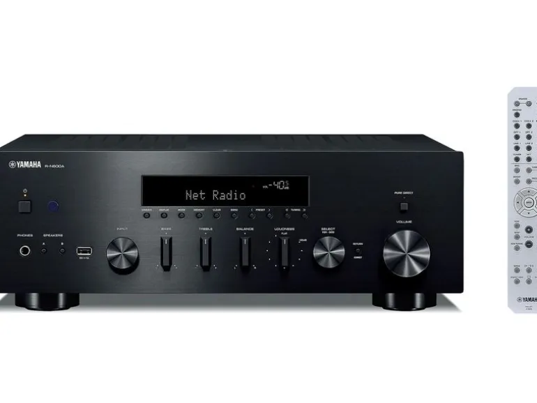 Yamaha AV-Receiver R-N600A Schwarz