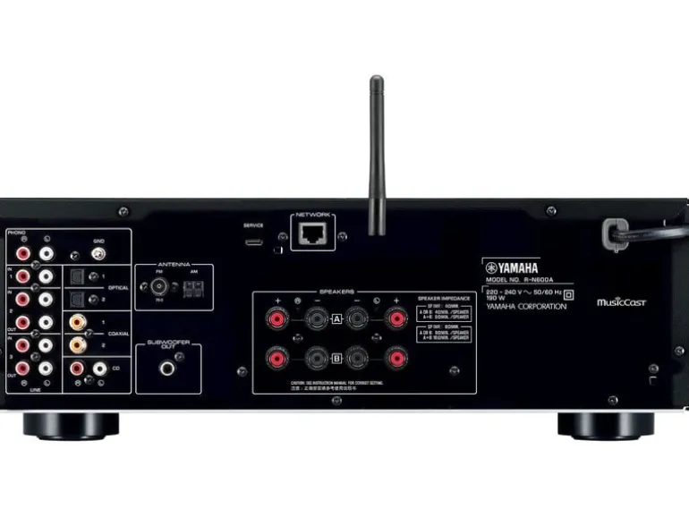 Yamaha AV-Receiver R-N600A Schwarz