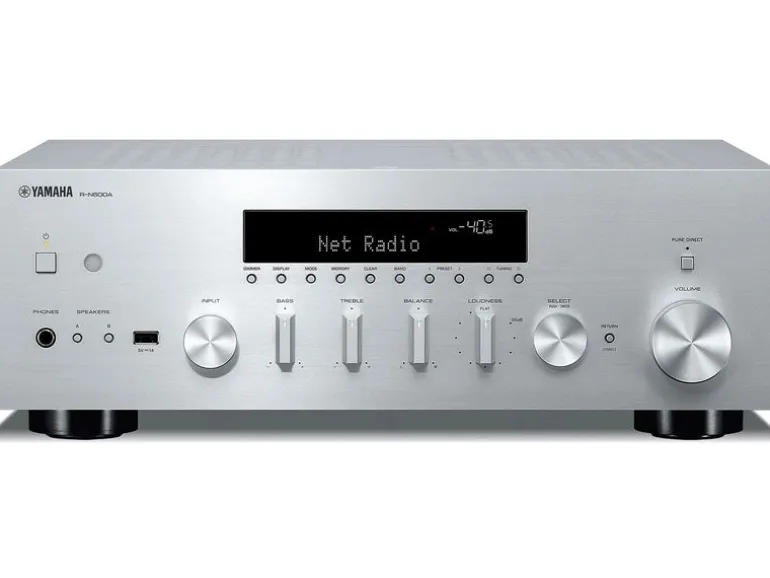 Yamaha AV-Receiver R-N600A Silber