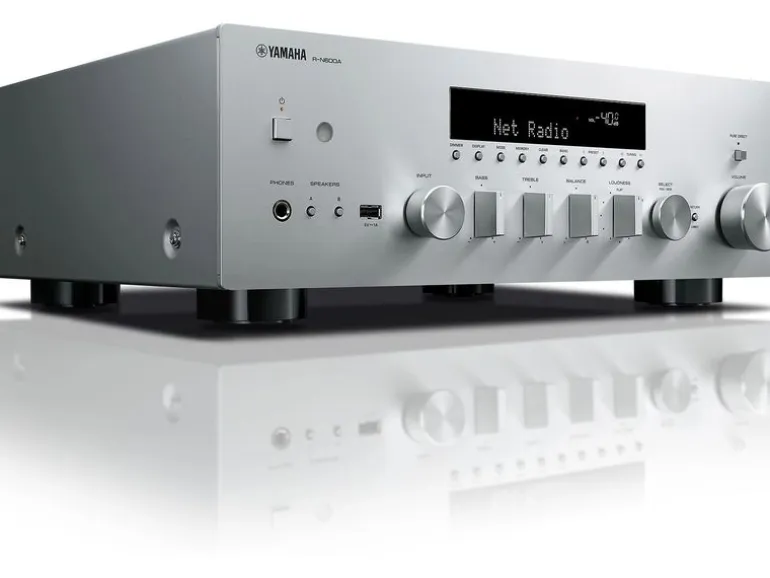 Yamaha AV-Receiver R-N600A Silber