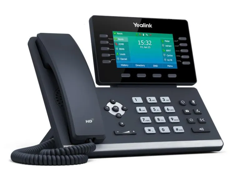 Yealink Tischtelefon SIP-T54W Grau